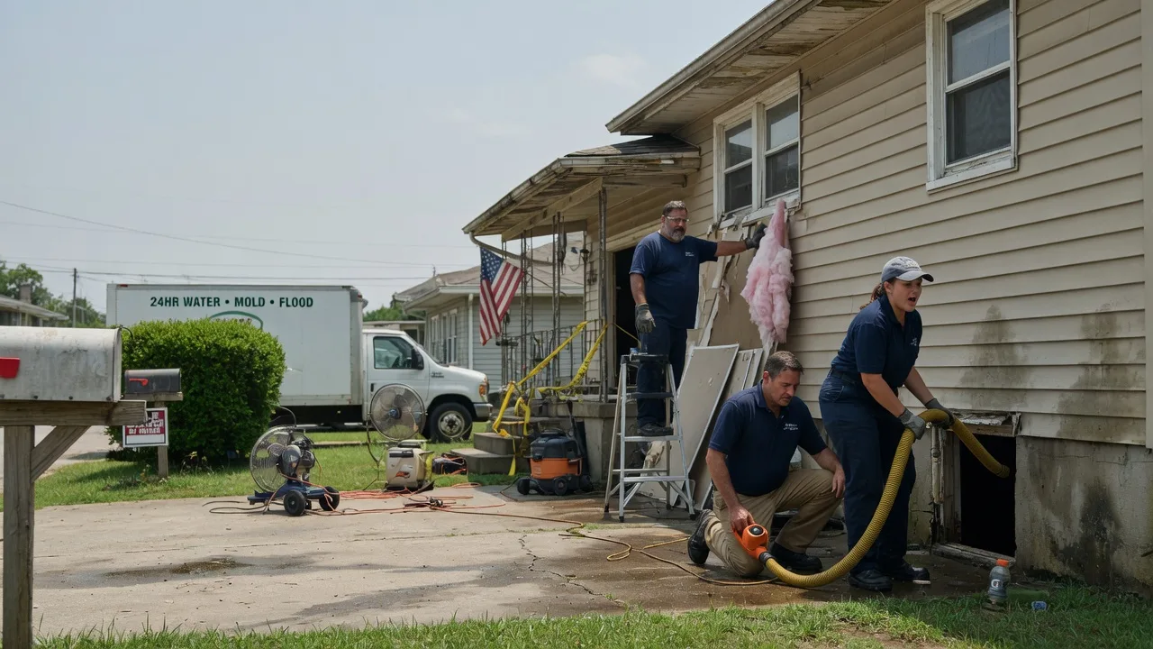 Water Damage Repair in Walters, OK near me